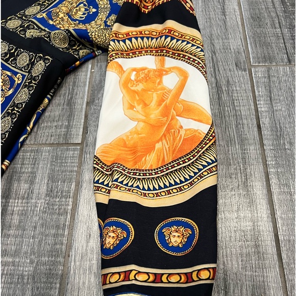 Multicolor navy blue dress - Picture 4 of 6